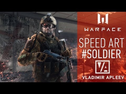 warface Speed Art - #Soldier