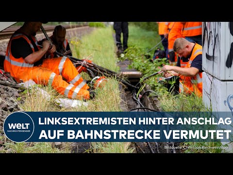 NACH BRANDANSCHLAG: Sabotage? Bahnstrecke Düsseldorf-Duisburg wieder freigegeben - Polizei ermittelt