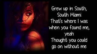 Camila Cabello - INSIDE OUT (Lyrics Video) 2018