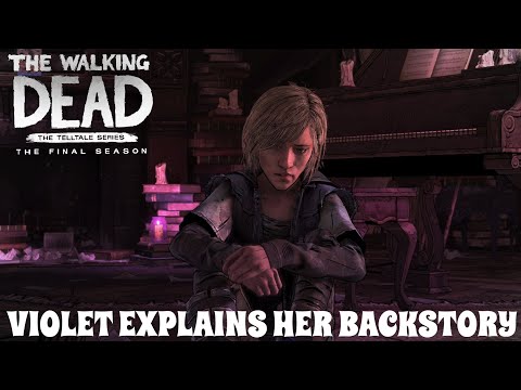 The Walking Dead: The Final Season - Violet Explains Why She Was Sent to Ericson (Episode 3)