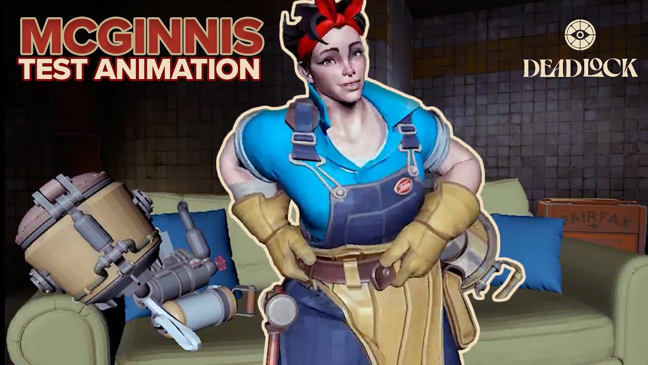 Test Animation For McGinnis | Valve's DEADLOCK | Senior Animator Jamaal Bradley
