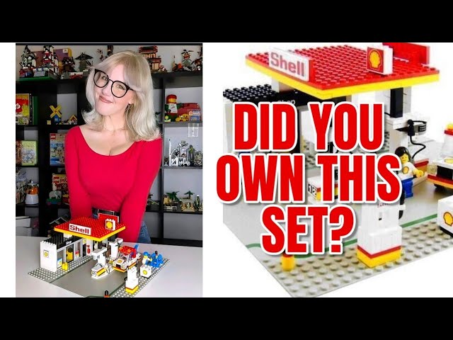 Vintage LEGO Town | Shell Station Set 6378