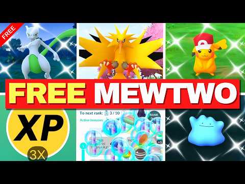 The FREE MEWTWO Event BEST TIPS!