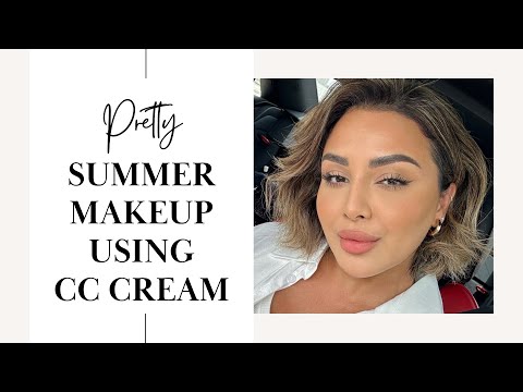 PRETTY SUMMER MAKEUP LOOK USING CC CREAM | NINA UBHI