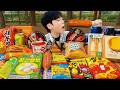 ASMR MUKBANG Gemischtwarenladen Gimbap Ramen Gebratener Reis Würzige Ramen Essen