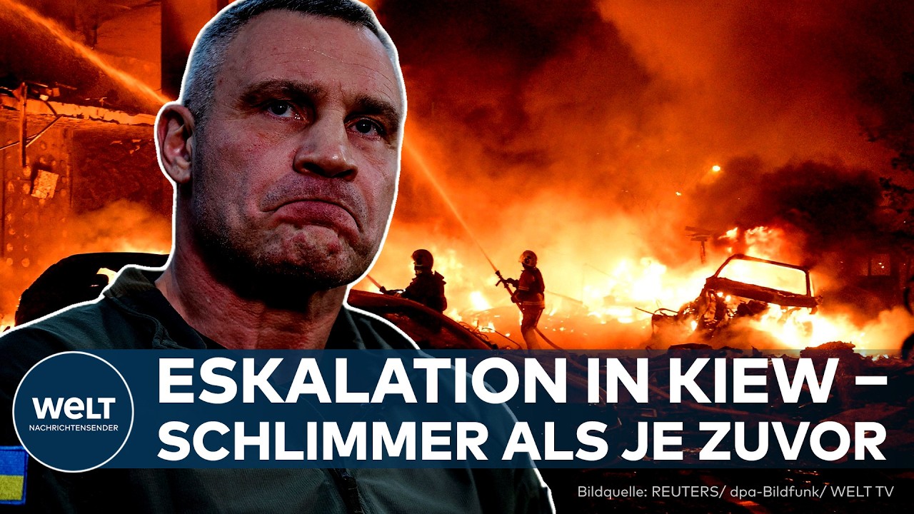 UKRAINE-KRIEG: Klitschko warnt vor neuer Eskalation – Angriffe auf Kiew schlimmer als je zuvor