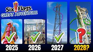 Six Flags Great Adventure - The GREAT NEW Coaster Trend?