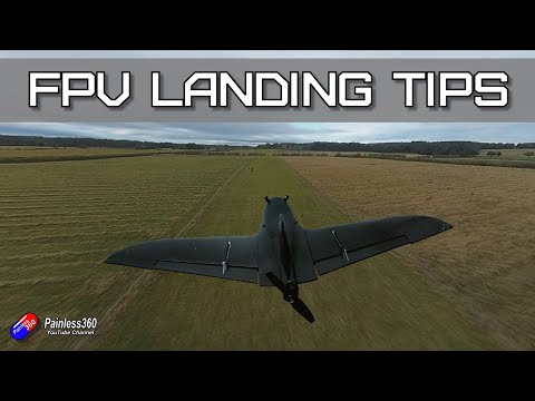 Tips for learning to land a 'plane or wing FPV (viewer request)