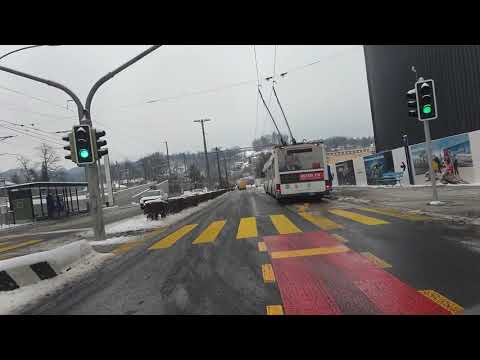 VBL Linie 24 Luzern Bahnhof  - Meggen Tschädigen