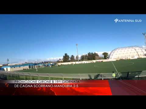 19 gennaio 2020 - Promozione girone B 19^ giornata: Scorrano - Manduria  2-5