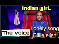 janaki Easwar the voice lonely sing  tamil girl sing lonely song australia indian girl in the voice