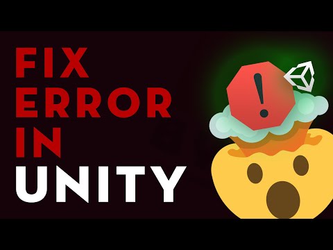 How to fix errors in unity: Unassigned Reference...