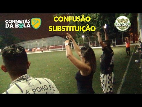 1ª Copa LigaGol - Confusão Substituição