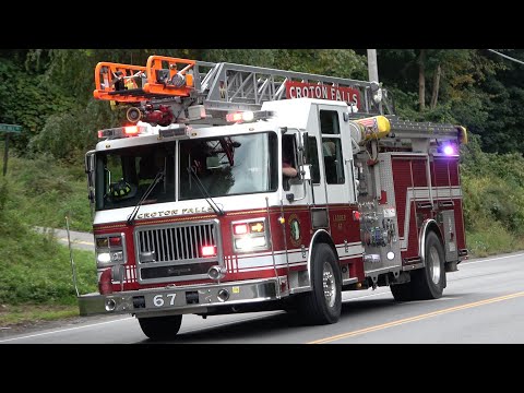 Croton Falls FD Engine 148 & Ladder 67 Responding