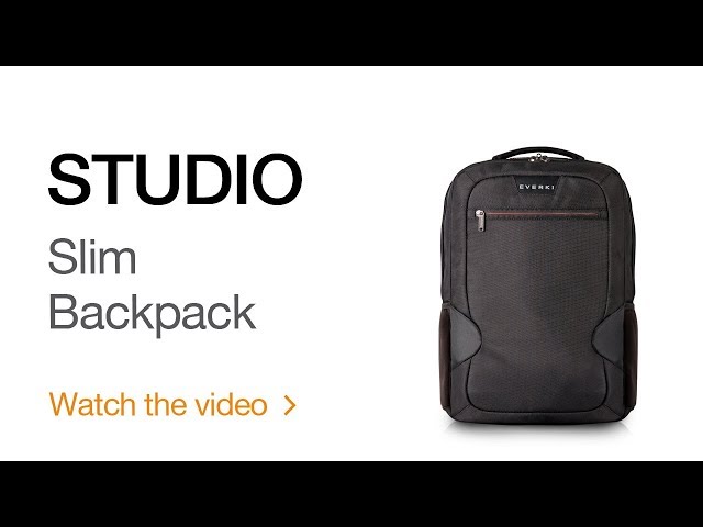 Video Teaser für EVERKI Studio Slim Laptop Backpack, up to 14.1-Inch/MacBook Pro 15 (EKP118)
