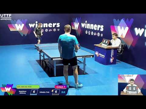Naplekov Aleksey - Kiliakin Petr WINners. CUP Table Tennis 7 12.01.2021 19:15
