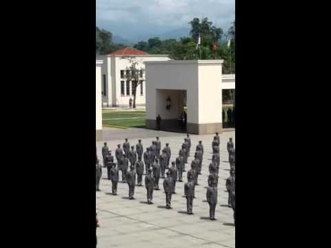 Formatura na AMAN - entrega  espada - 2015