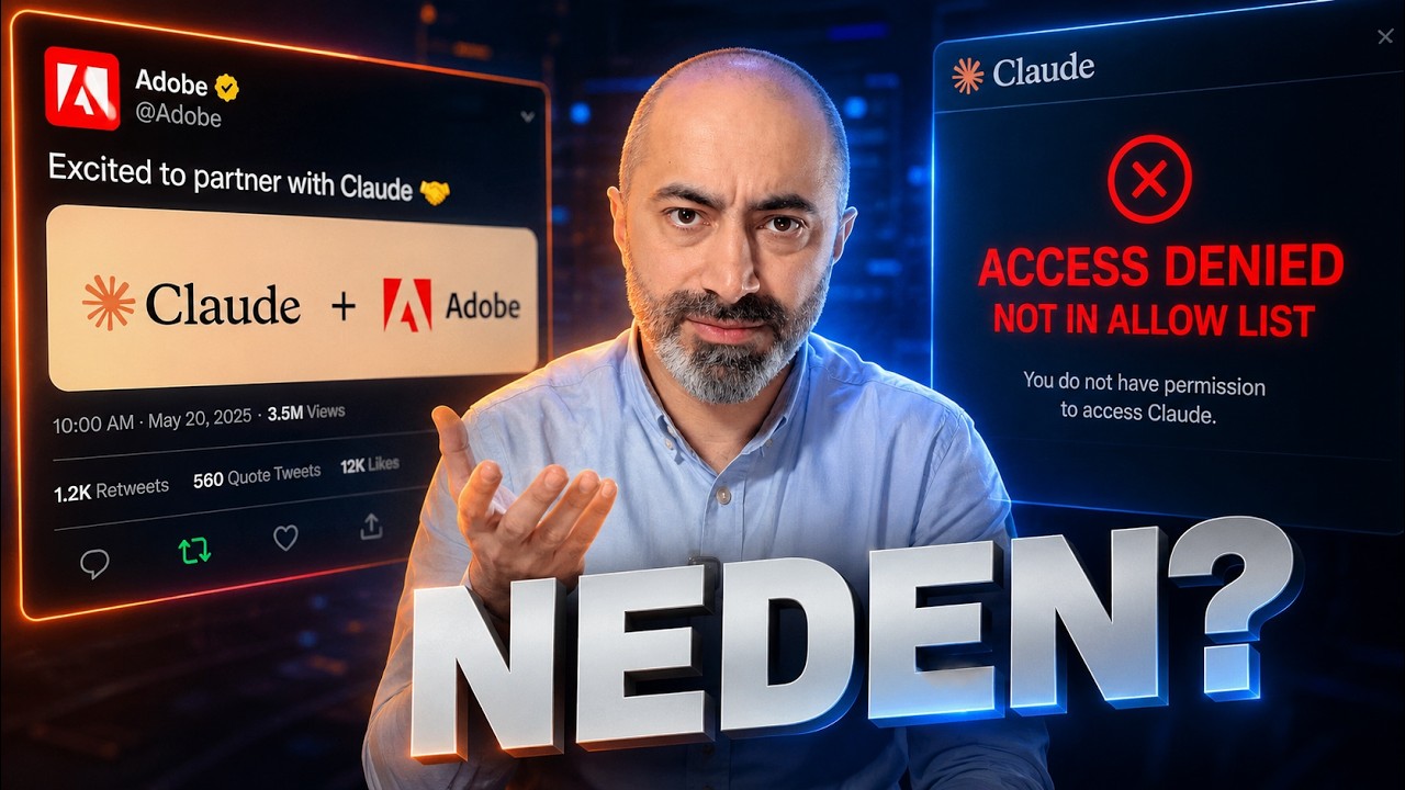 Adobe Duyurdu, Claude "Haberim Yok" Dedi! 50 Adobe Aracı Cloude İçinde Nerede?