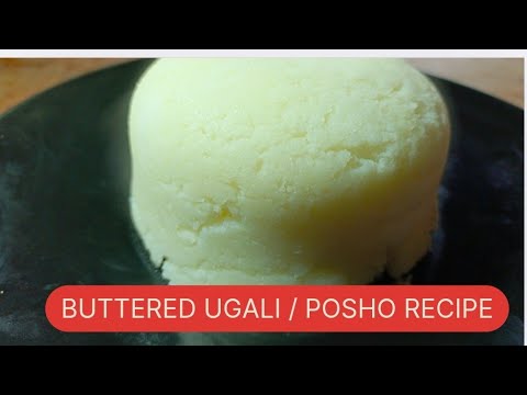 How To Cook Ugandan Posho | Kenyan Ugali Recipe | Ugandan Ugali | Maize Posho Recipe