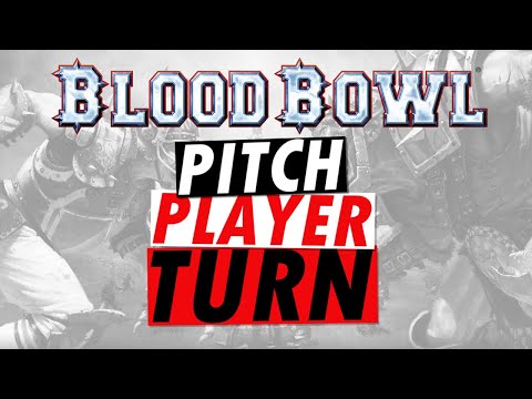 Blood Bowl Anatomy (Pitch, Player, Sequence of Play)