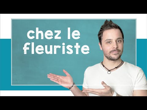 lingoni FRENCH - Apprenez 4 mots chez le fleuriste - A2