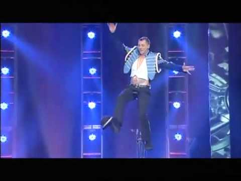 Unicycle world record stunt by The Space Cowboy - Australia's Got Talent 2012