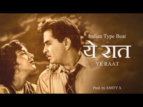 Indian Type Beat - "Ye Raat" | Bollywood hip hop beat | Indian Freestyle Rap Beat 2021
