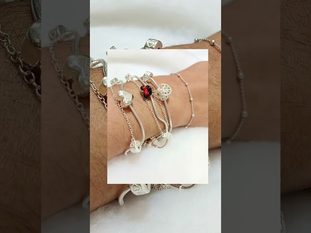 Vídeo relacionado con Jokmeo Perla de cadena del signo zodiacal Géminis de plata 925, compatible con pulseras y collares de estilo Pandora y europeo, adecuada para mujeres y niñas.