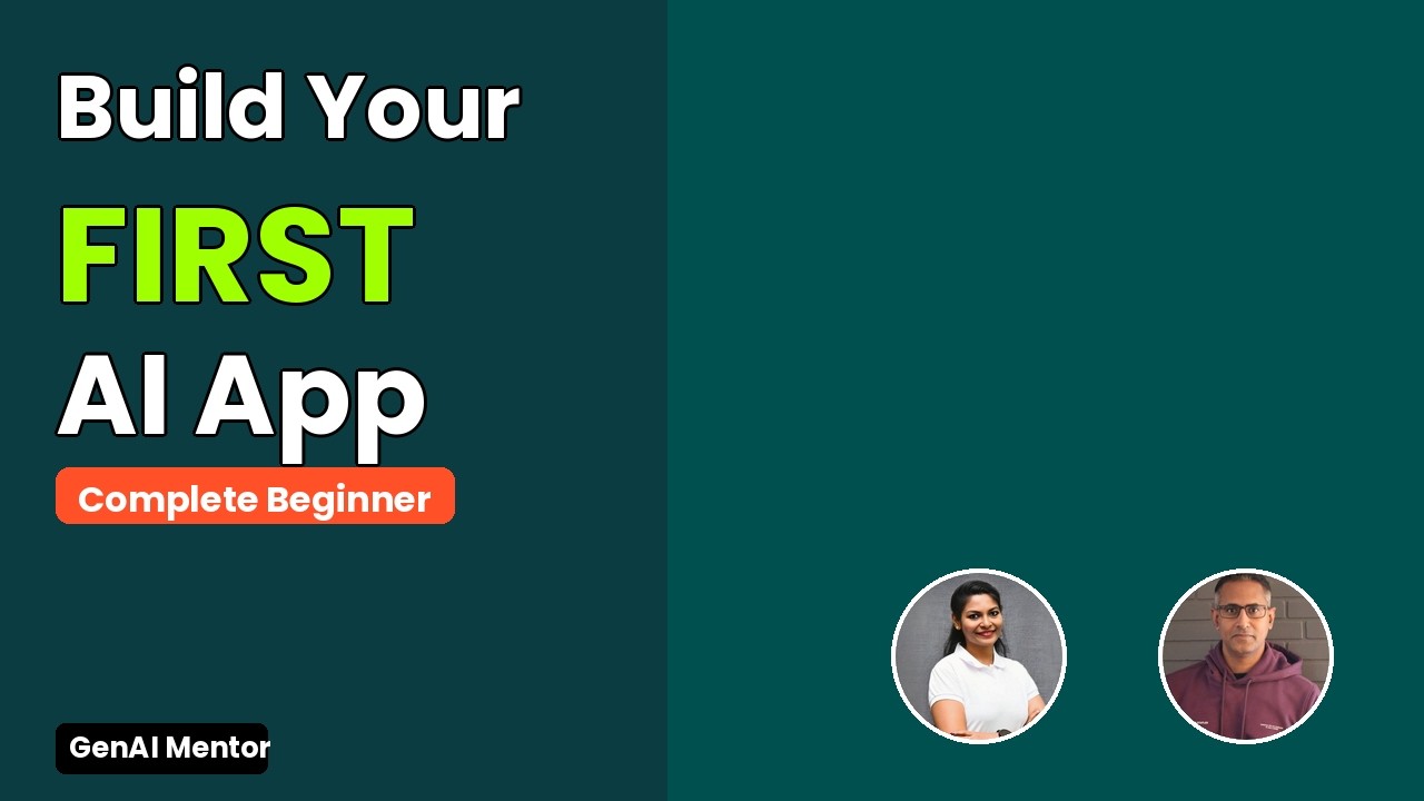 Build an AI App from Scratch in 10 Minutes — Step by Step