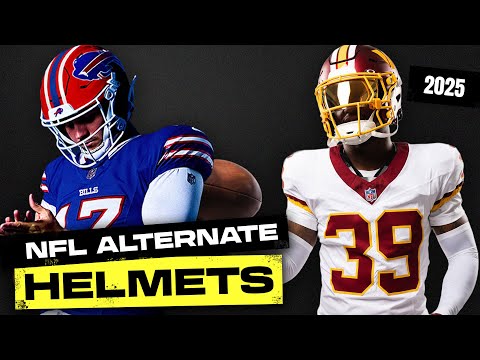 New NFL Helmets & Uniforms 2025 Rankings