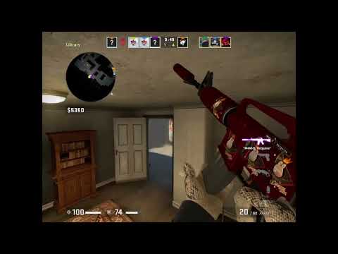 CSGO POV forZe shalfey (21/13) vs Outsiders (inferno) @ Roobet Cup 2022