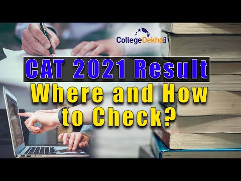 CAT 2021 Result - Where and How to Check?