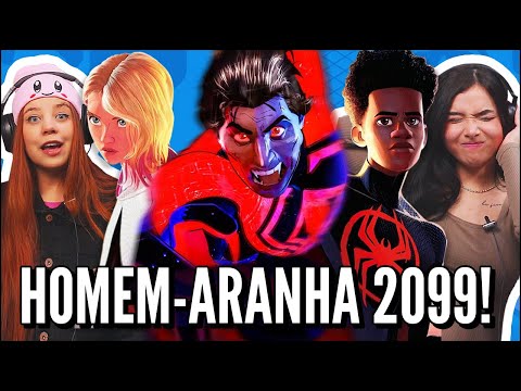 JOVENS REAGEM A M4RKIM E MHRAP - HOMEM-ARANHA 2099 (HOMEM-ARANHA ATRAVÉS DO MULTIVERSO)