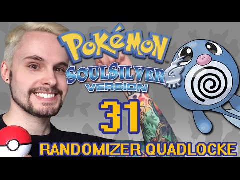 Pokémon SoulSilver Randomizer Quadlocke Part 31 - Sporting the Black and Red