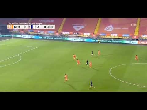USWNT VS Netherlands Rose Lavelle Goal November 27 2020