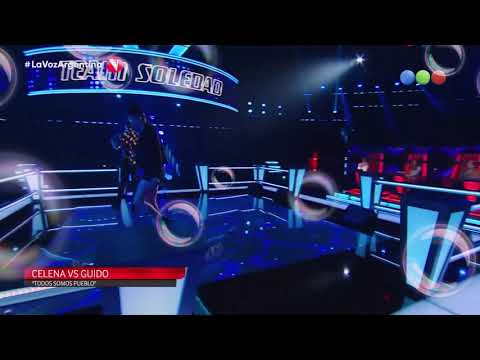LA VOZ ARGENTINA BATALLAS ( CELENA ROLDÁN VS GUIDO ENCINAS