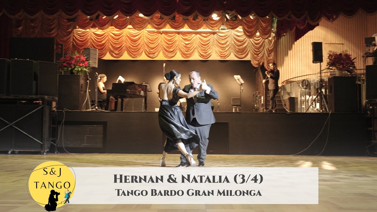 Video thumbnail for Natalia Hills & Hernan Alvarez - Tango Bardo Gran Milonga - 3/4 | Juaves