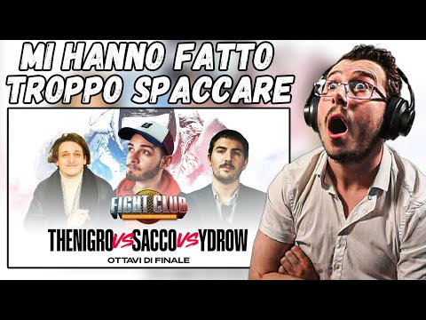 Reaction a Fight Club - THE NIGRO vs SACCO vs YDROW - 7° Ottavo - Finale Nazionale XI° edizione