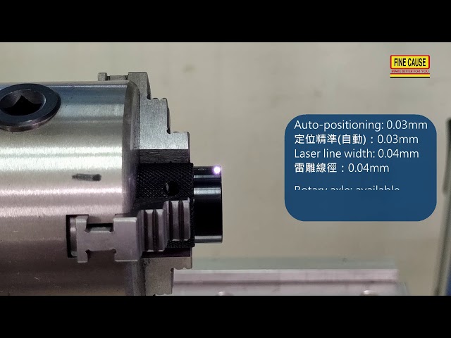 Laser Engraving OEM - 360-degree rotary laser engraving / curved scale handwheel / handwheel