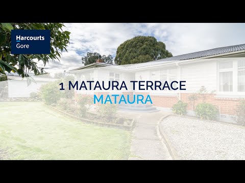 1 Mataura Terrace, Mataura, Southland, 3 bedrooms, 1浴, House