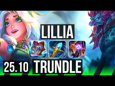 LILLIA vs TRUNDLE (JGL) | 45k DMG, 9/4/20, 800+ games | EUW Diamond | 25.10