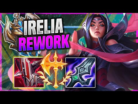 KOREAN CHALLENGER PLAYS NEW IRELIA MINI REWORK! - Challenger Plays Irelia TOP vs Gnar! |