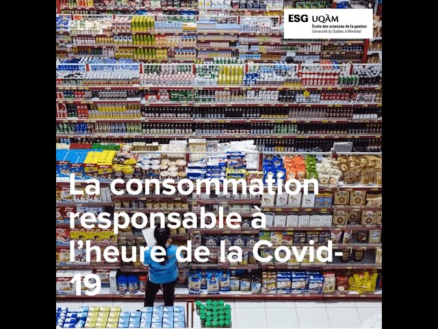 Vigie Conso COVID-19: La consommation responsable à l’heure de la COVID-19