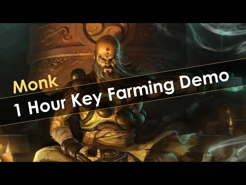 Diablo 3 Season 24 Inna Monk 125 Keys in 1 Hour Demonstration