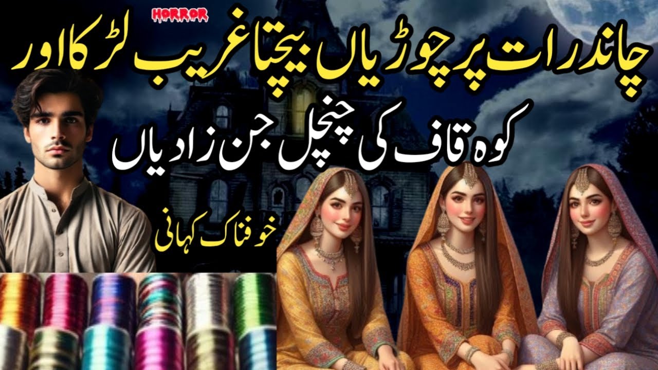 CHAND RAAT PAR CHURIYAN BAICHTA GAREEB LARKA AUR KOKAF KI CHANCHAL JINZADIYAN | HORROR STORY