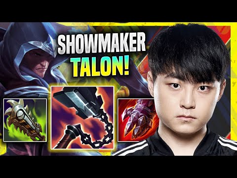 SHOWMAKER DESTROYING WITH TALON! - DK ShowMaker Plays Talon Mid vs Sylas! | Season 11