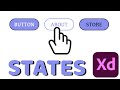 Adobe XD Component States Button Hover