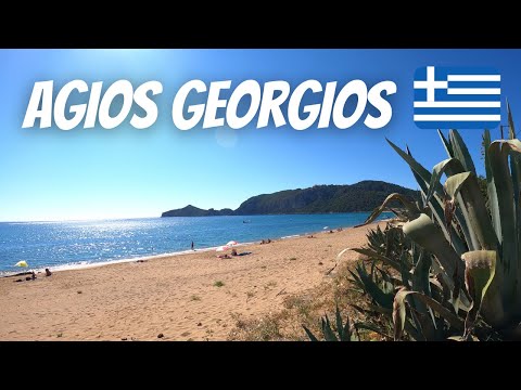 Agios Georgios beach walk | Corfu | 2021