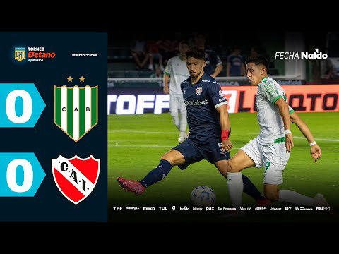 BANFIELD 0 - 0 INDEPENDIENTE I Resumen del partido | #TorneoBetano Apertura 2025