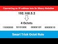 Convert An IP Address To Binary IP Address Binary Conversion
